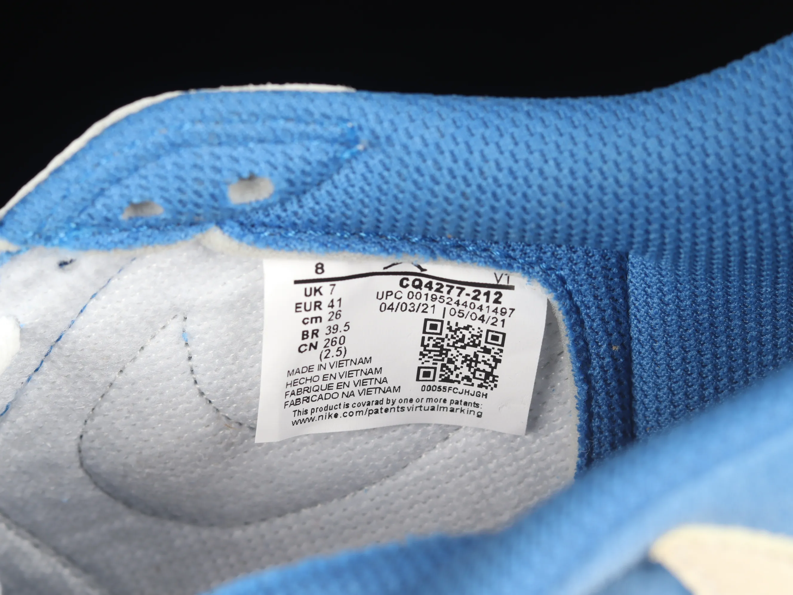 All categories Air Jordan Jordan series basketball shoes Air Jordan 1 Low Travis Scott x Jordan 1 low AJ 1 OG Barb Anti-Hook Ghostface Low CQ4277-212